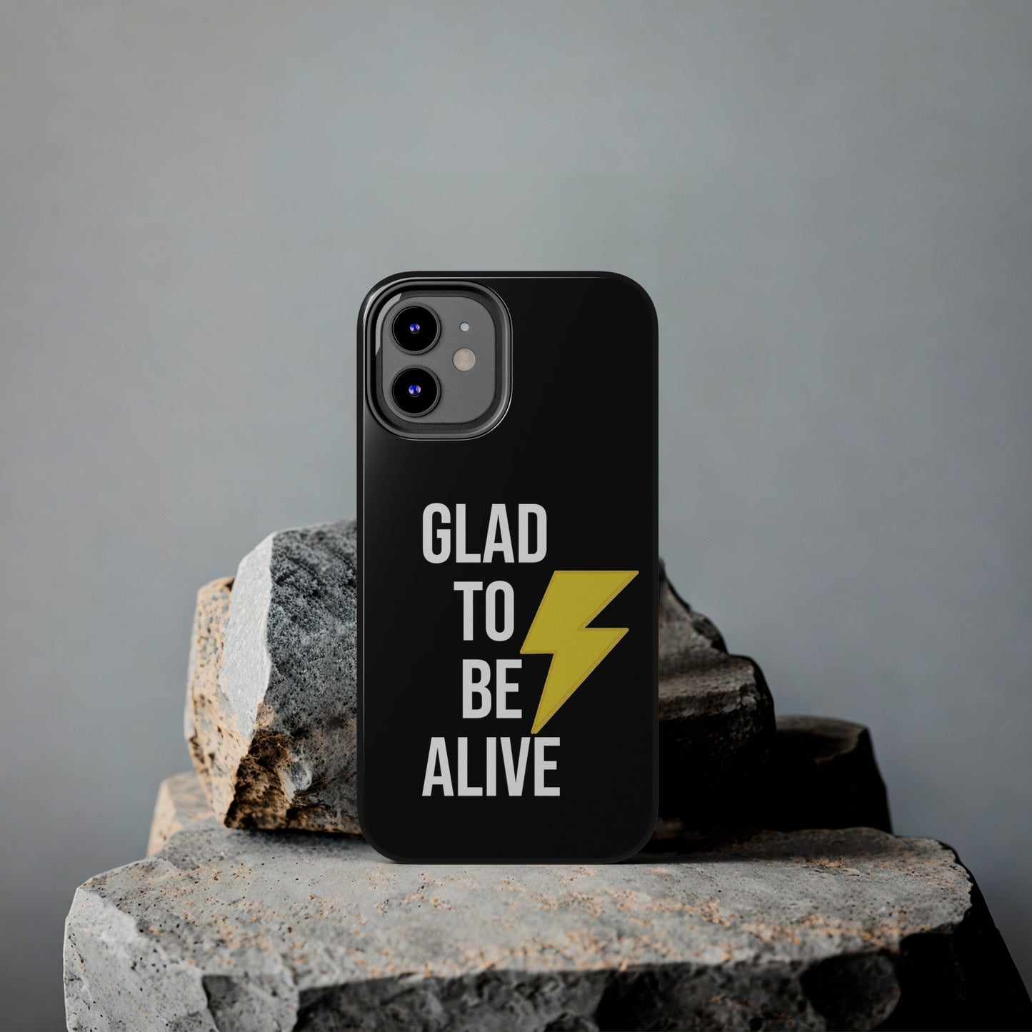 Glad To Be Alive iPhone Cases